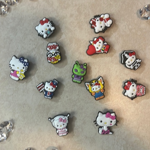Hello Kitty Accessories 7 Piece Hello Kitty Jibbitz Poshmark